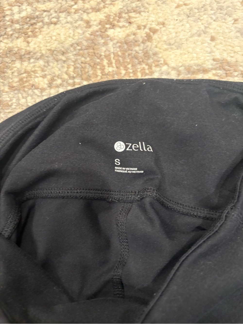 Zella Black High-Rise Bike Shorts with Side Pockets - Picture 2 of 4